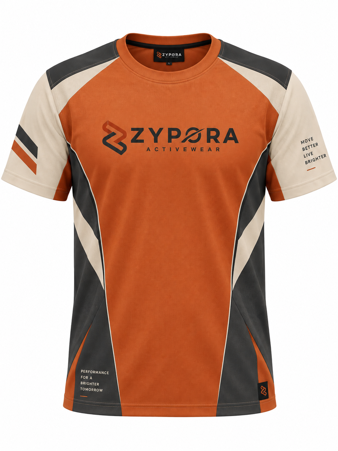 Custom T-Shirts - Alternate Colourway - Zypora Activewear Custom Manufacturing